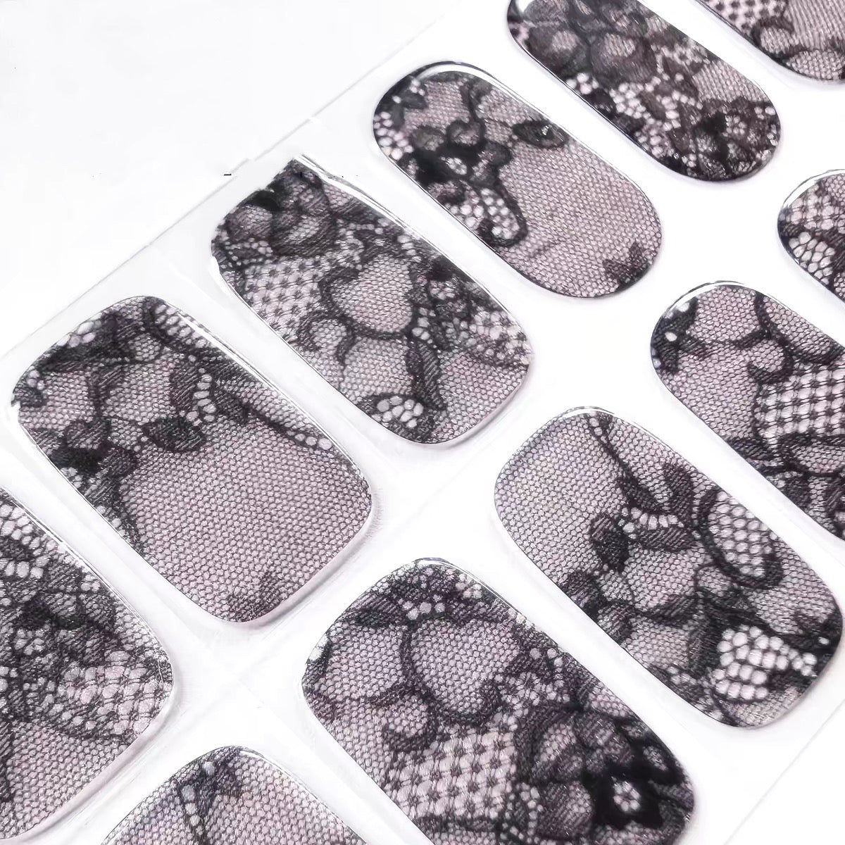 NNWW Sexy Lace  UV Nail Art Stickers｜ 20 strips